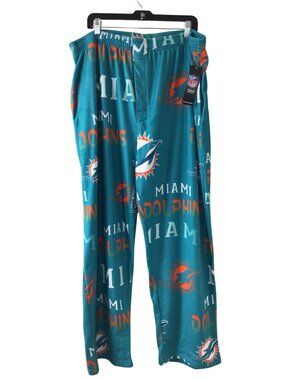 NWT NFL Pants Men’s XXL Miami Dolphins Fleece Sleep Sleepwear Lounge Pajama